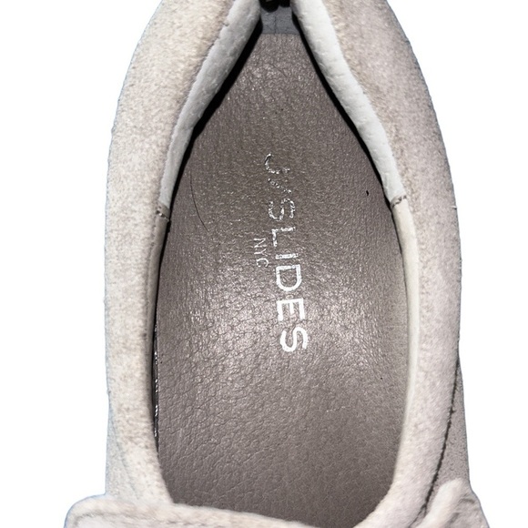 J/slides NYC suede Attire Platform Slip On Sneakers Size 9 - Picture 9 of 10